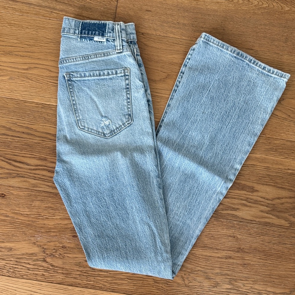 Daze Denim go getter high rise flair Jeans